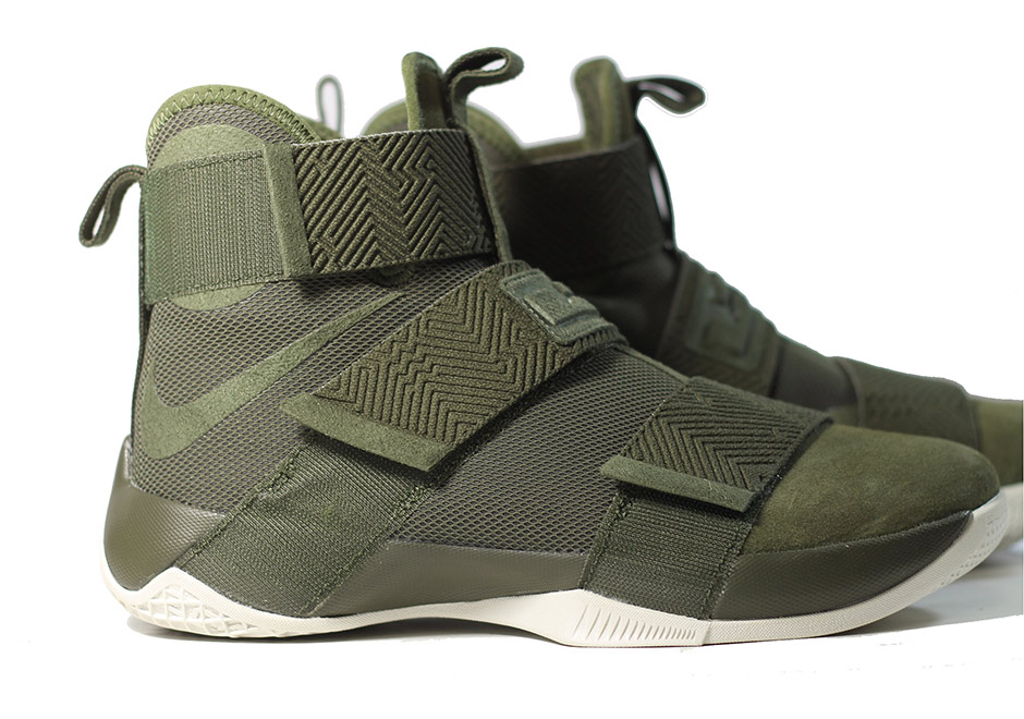 Nike Lebron Soldier 10 Lux Cargo Khaki 3