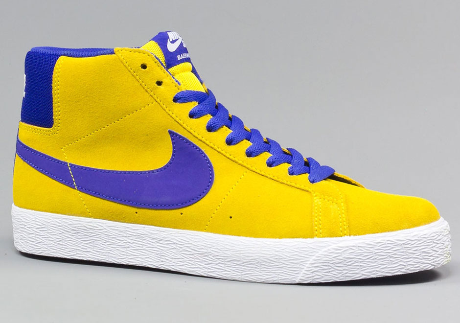 Nike Sb Blazer Mid Tour Yellow 03