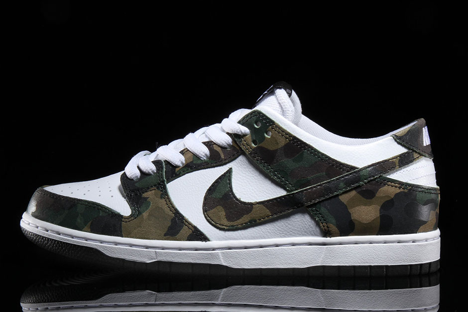 Nike Sb Dunk Low Camo Legion Green White Black 03