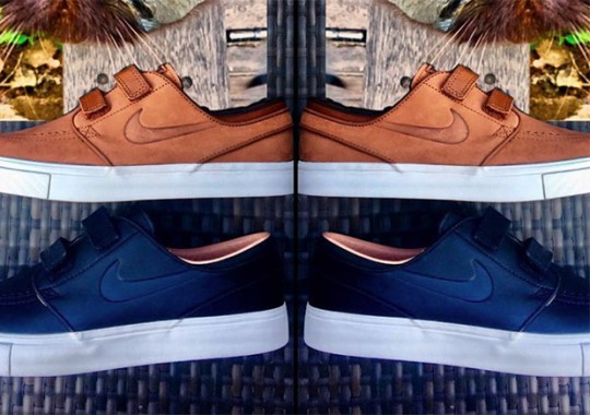 Nike Is Bringing Back Velcro Strap Janoskis In Premium Leather