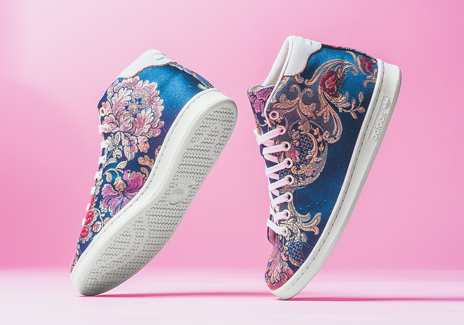 Pharrell Williams Adidas Stan Smith Mid Jacquard Release Reminder 01