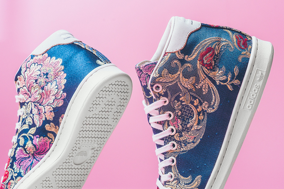 Pharrell Williams Adidas Stan Smith Mid Jacquard Release Reminder 03