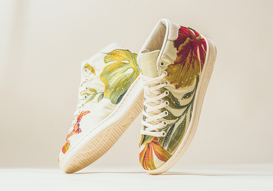 Pharrell Williams Adidas Stan Smith Mid Jacquard Release Reminder 11