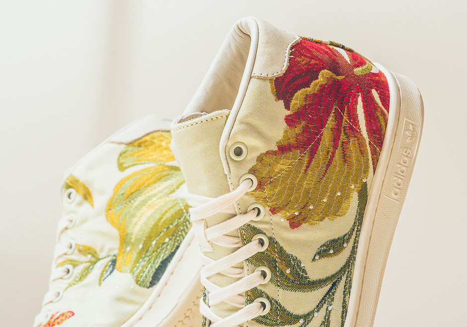 Pharrell Williams Adidas Stan Smith Mid Jacquard Release Reminder 12