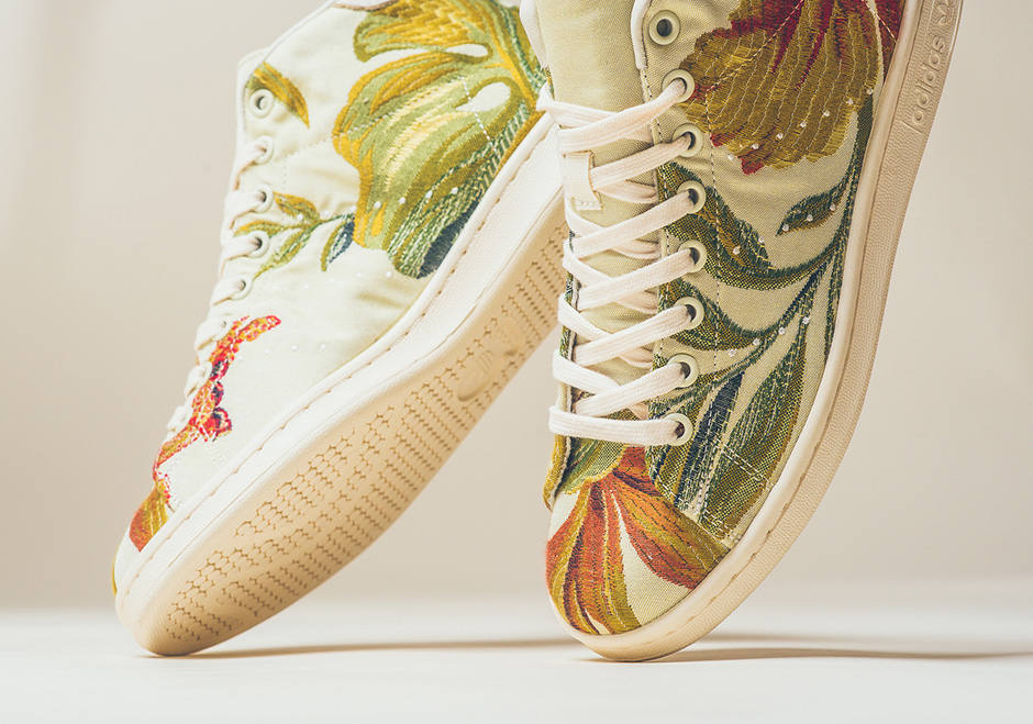 Pharrell Williams Adidas Stan Smith Mid Jacquard Release Reminder 13