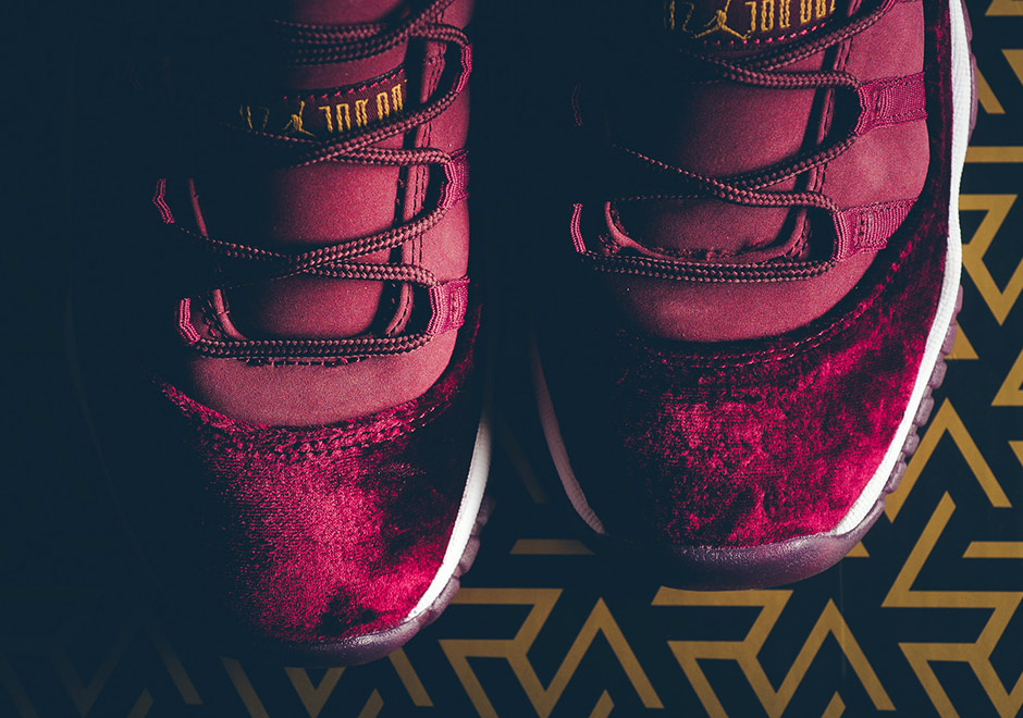 Red Velvet Jordan 11 Release Info 5