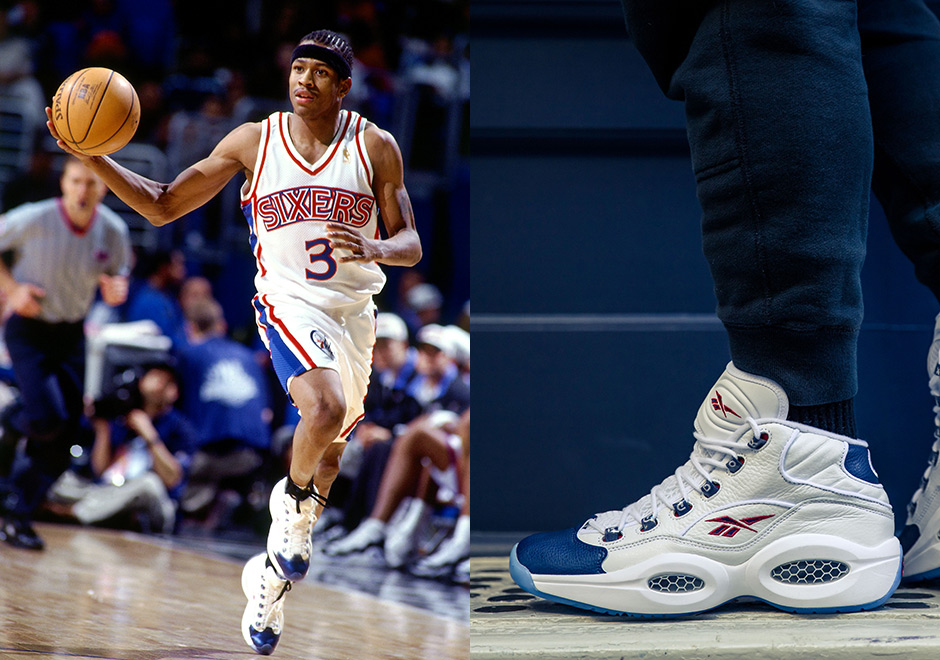 Reebok To Release The Original "Blue Toe" Questions From The Infamous Crossover