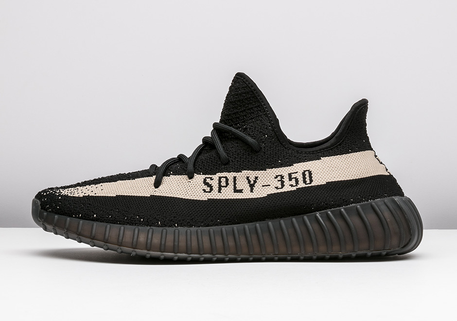 Yeezy Boost 350 V2 Black White Shoes 1