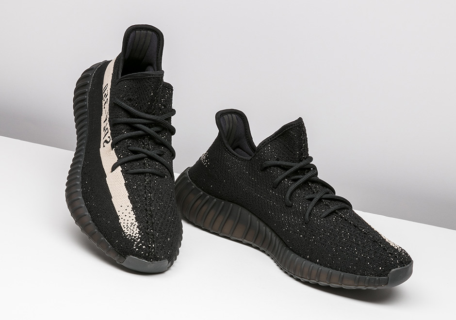 Yeezy Boost 350 V2 Black White Shoes 2