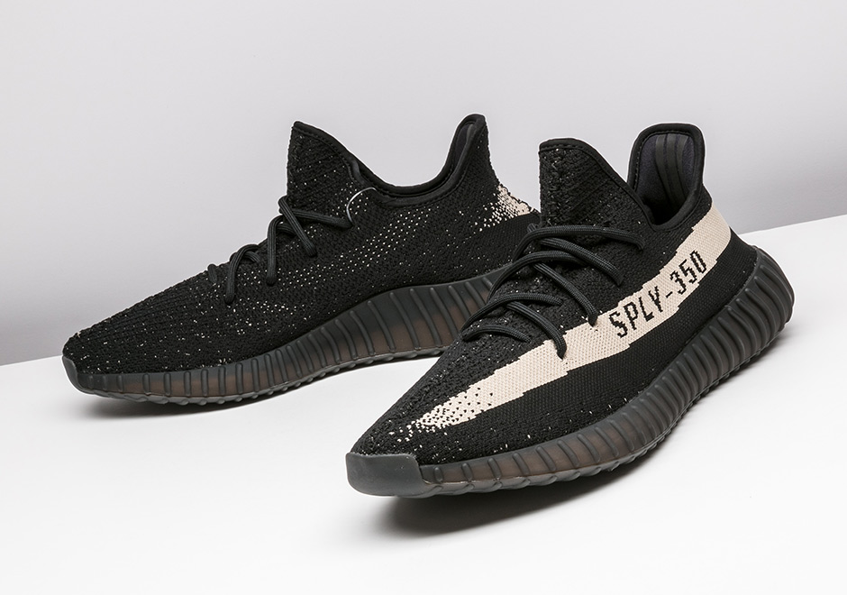 Yeezy Boost 350 V2 Black White Shoes 6