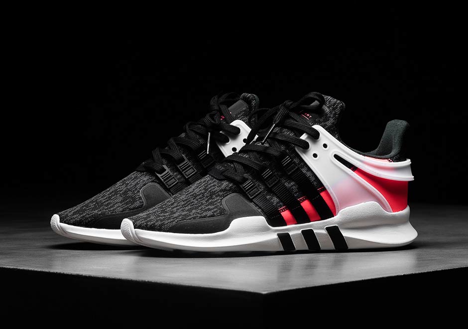 Adidas Eqt Support Adv Black Turbo Red 1