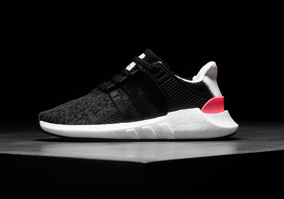 Adidas Eqt Support 93 17 Black Turbo Red Sneaker 2