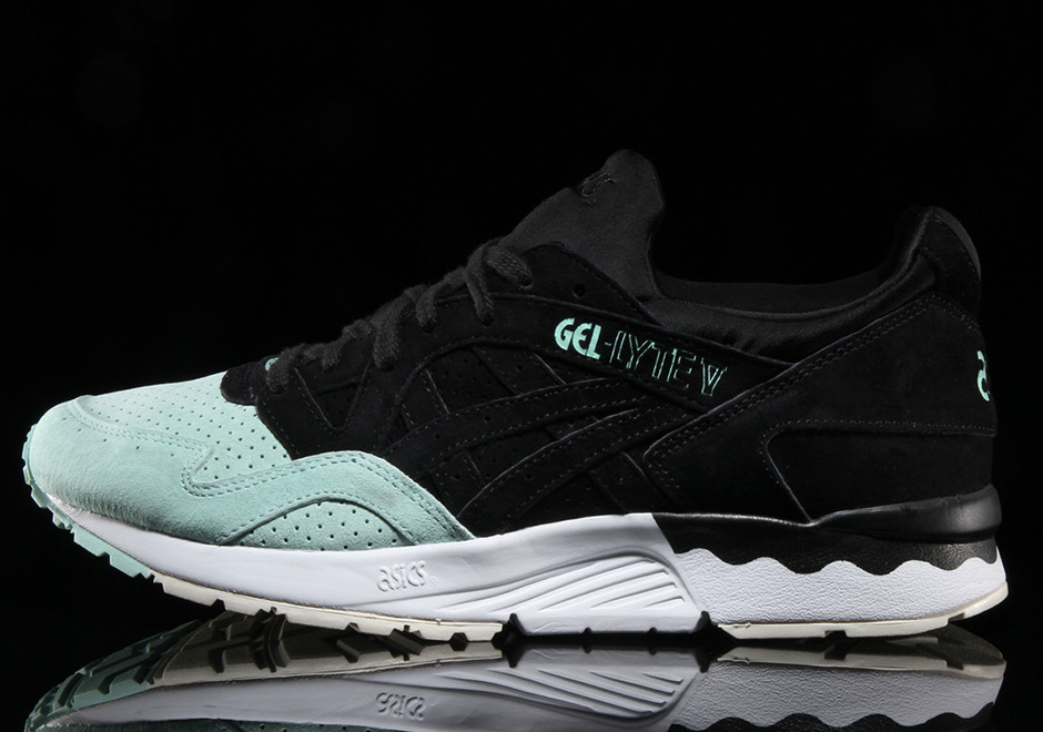 Asics Gel Lyte V Black Mint Toe 1