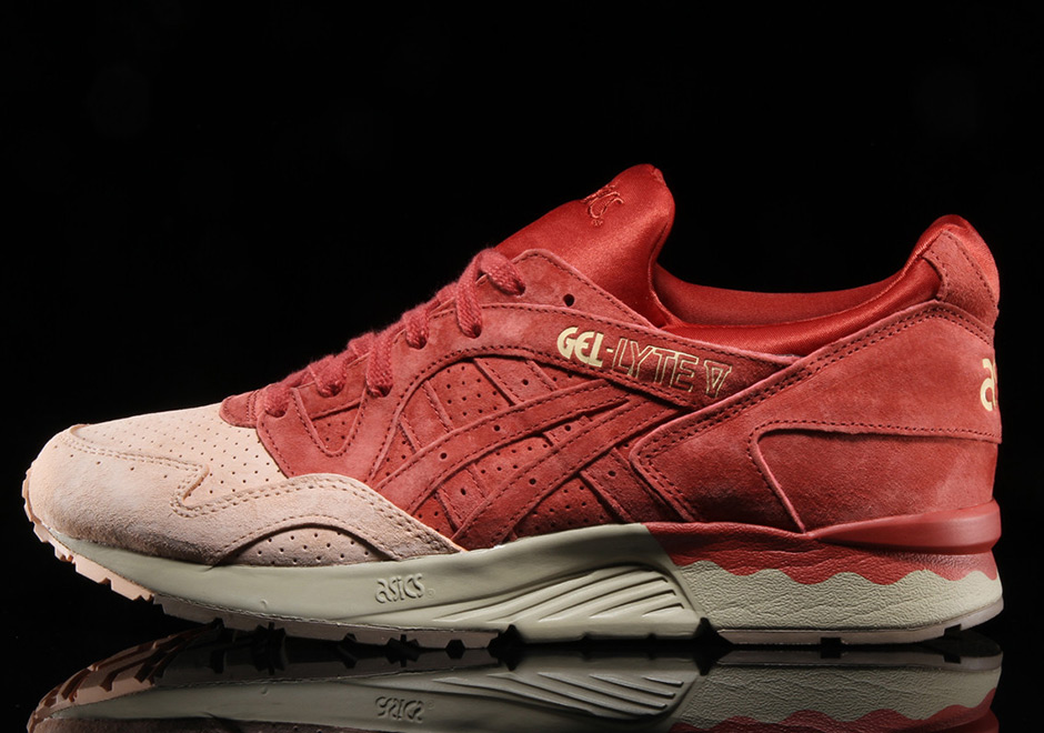 Asics Gel Lyte V Tandori Spice Salmon Toe 1