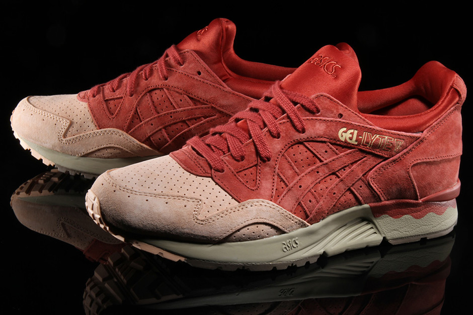 Asics Gel Lyte V Tandori Spice Salmon Toe 2