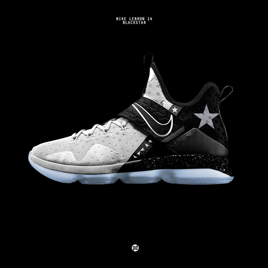 Lebron14 Bowie Blackstar