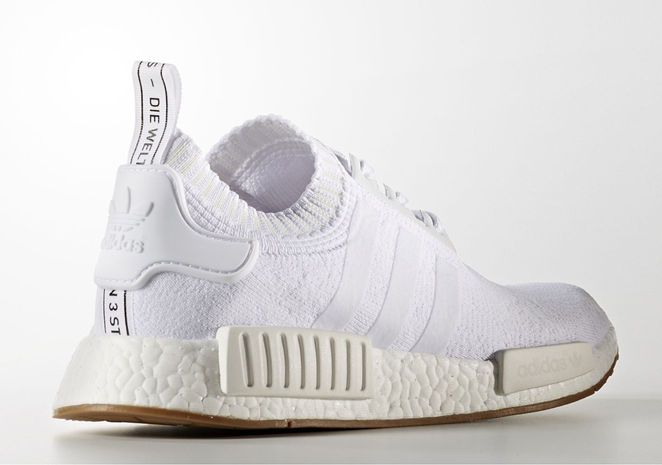 Adidas Nmd R1 Gum Pack White Black Primeknit 8