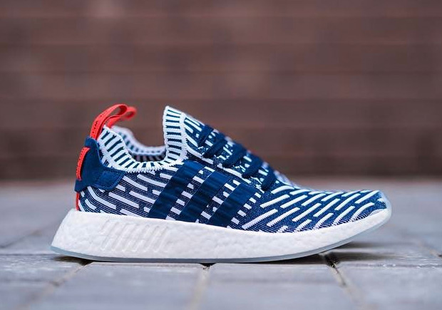 Adidas Nmd R2 Blue Red White