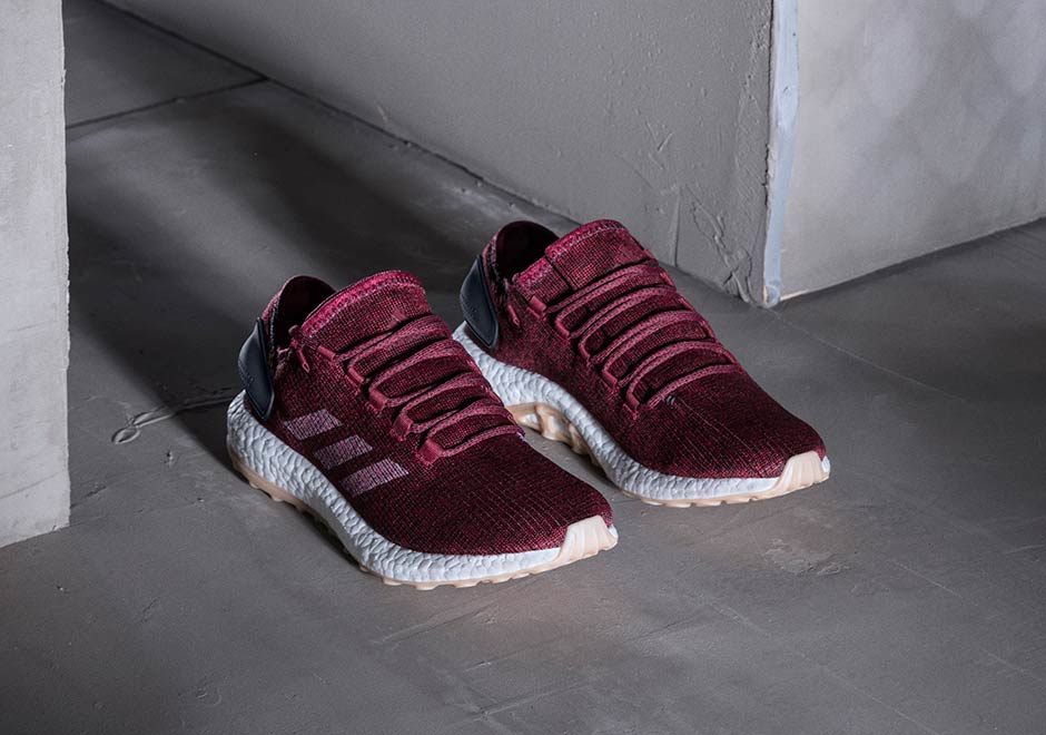 adidas Unveils The Pure Boost "Burgundy"