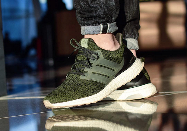 Adidas Ultraboost 3 0 Olive Tan Sole 3