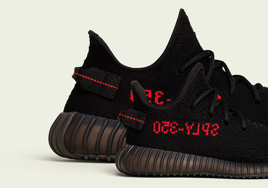 Adidas Yeezy Boost 350 V2 Black Red Official Images 1