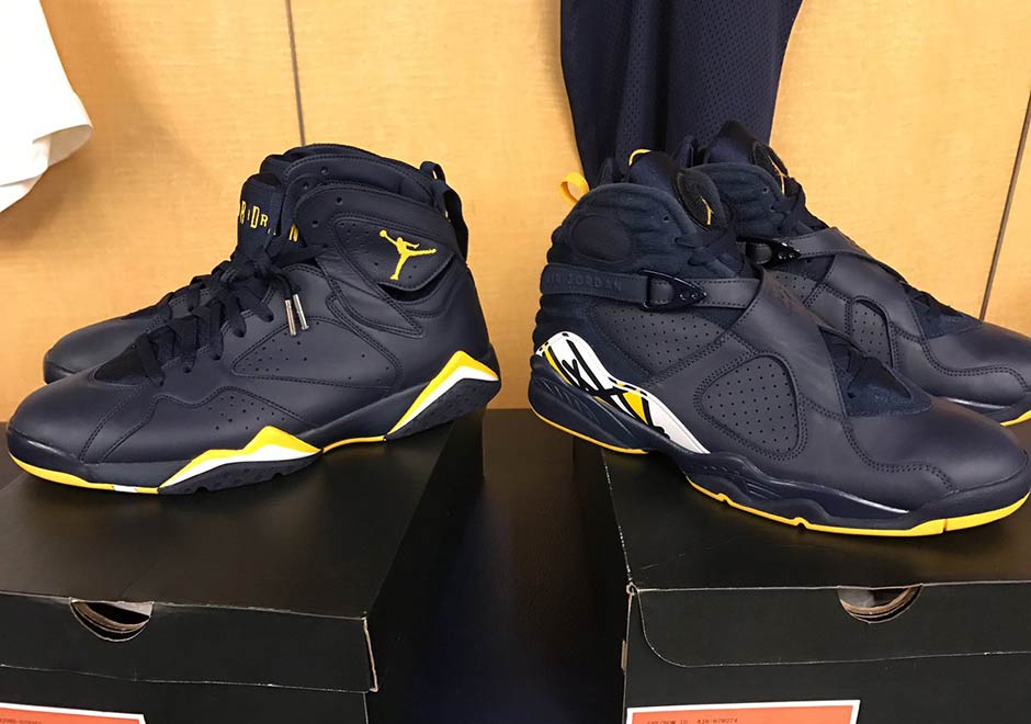 Air Jordan Michigan Wolverines Retro Pes 02