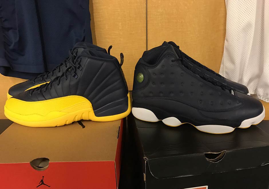 Air Jordan Michigan Wolverines Retro Pes 03