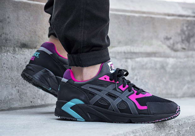 Asics Gel Ds Black Pink 1