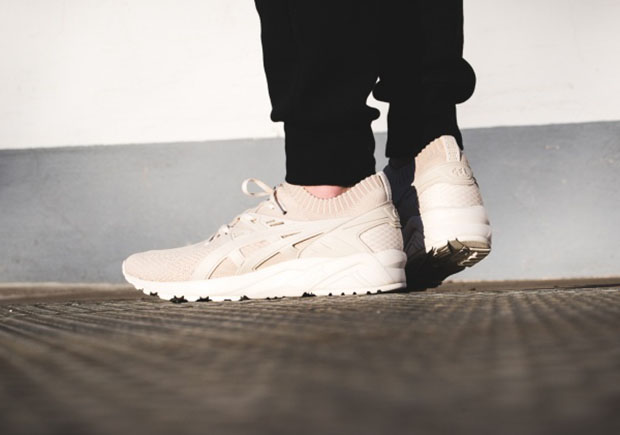 Asics Gel Kayano Trainer Knit Beige H705n 0202 2