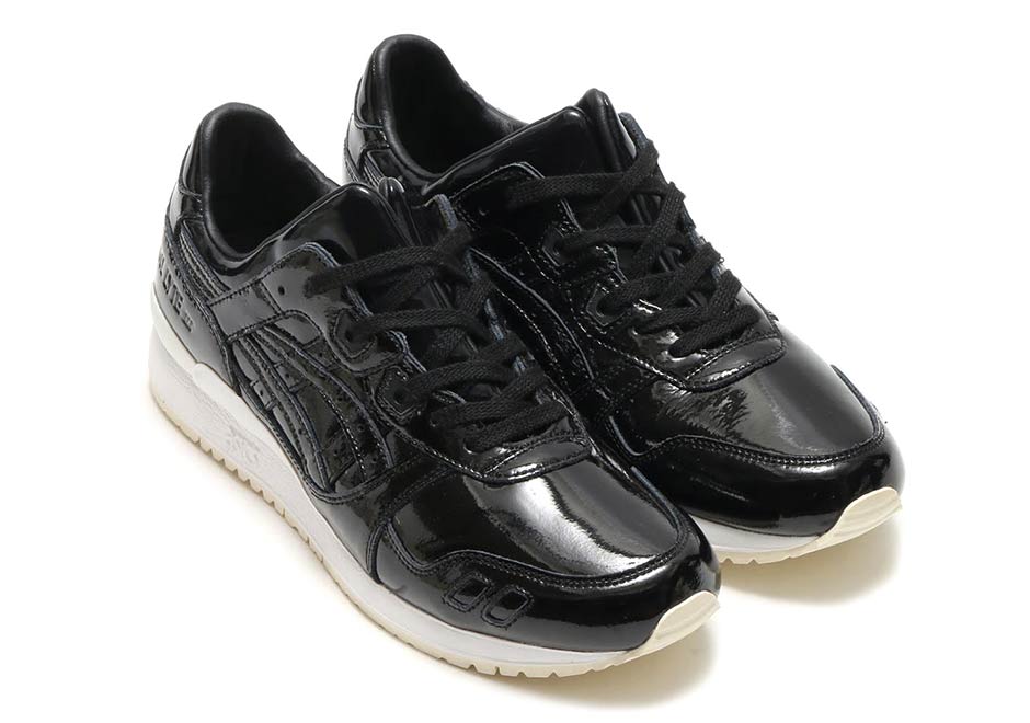 Asics Gel Lyte Iii Black Patent Leather 1