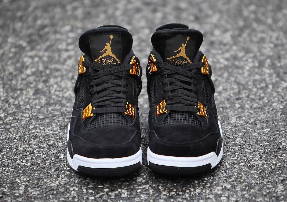 Jordan 4 Royalty Black Gold 3