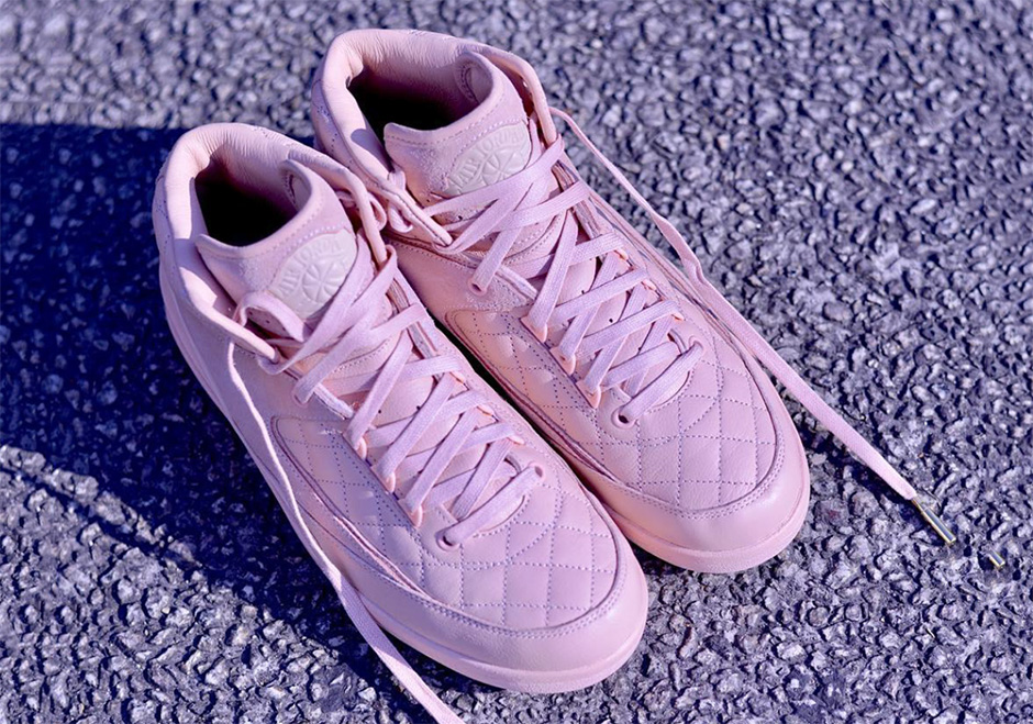 Just Don Air Jordan 2 Pink Detailed Images 03