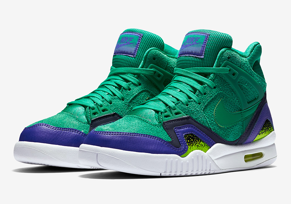 Nike Air Tech Challenge Ii Wmns Stadium Green Volt 1