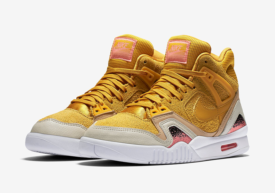 Nike Air Tech Challenge Ii Women Gold Dart Lava Glow 2