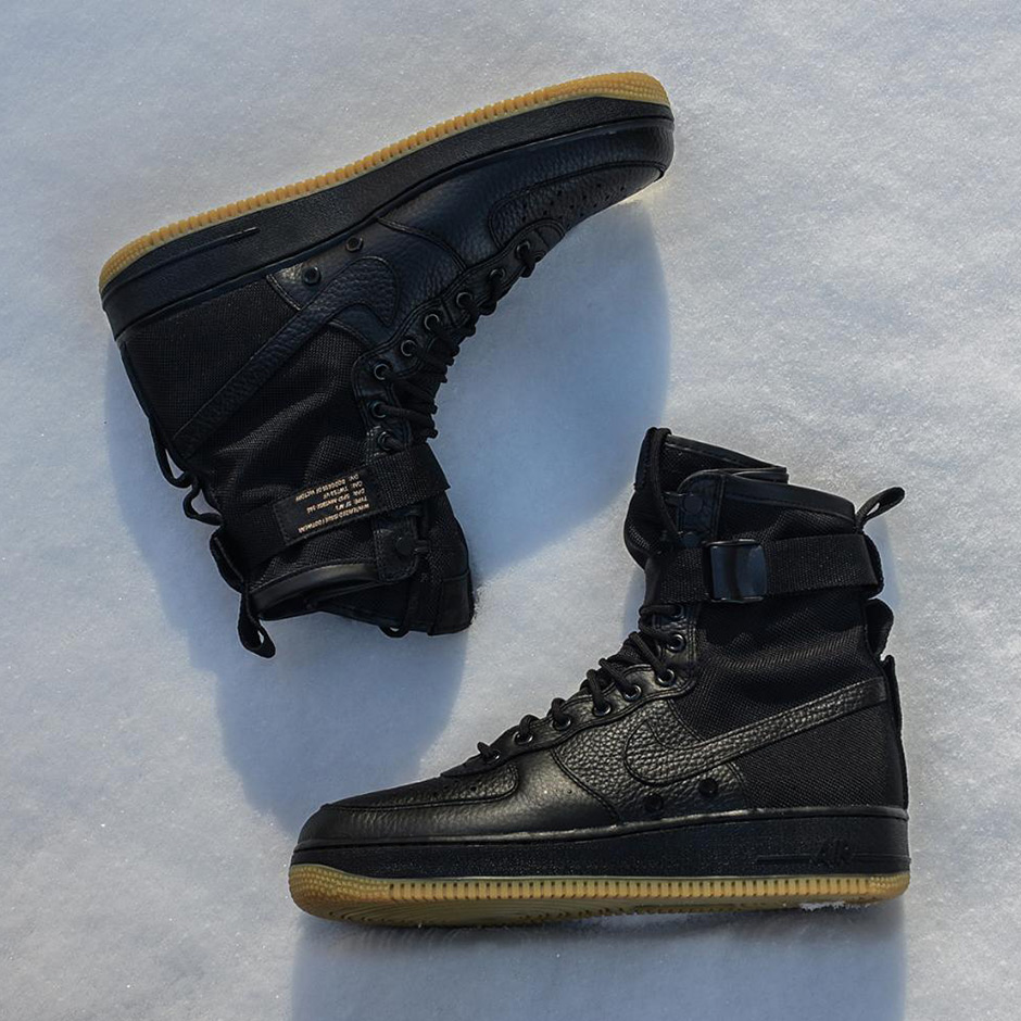 Nike Sf Af1 Black Gum Available 1