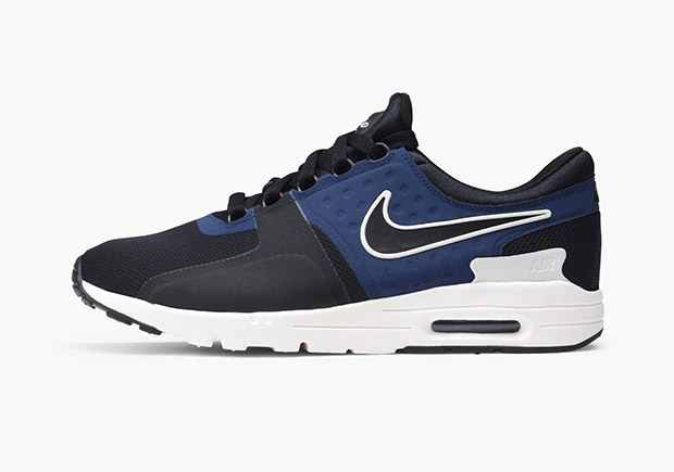 Nike Wmns Air Max Zero 857661 004 Black Black Ivory Binary Blue 2