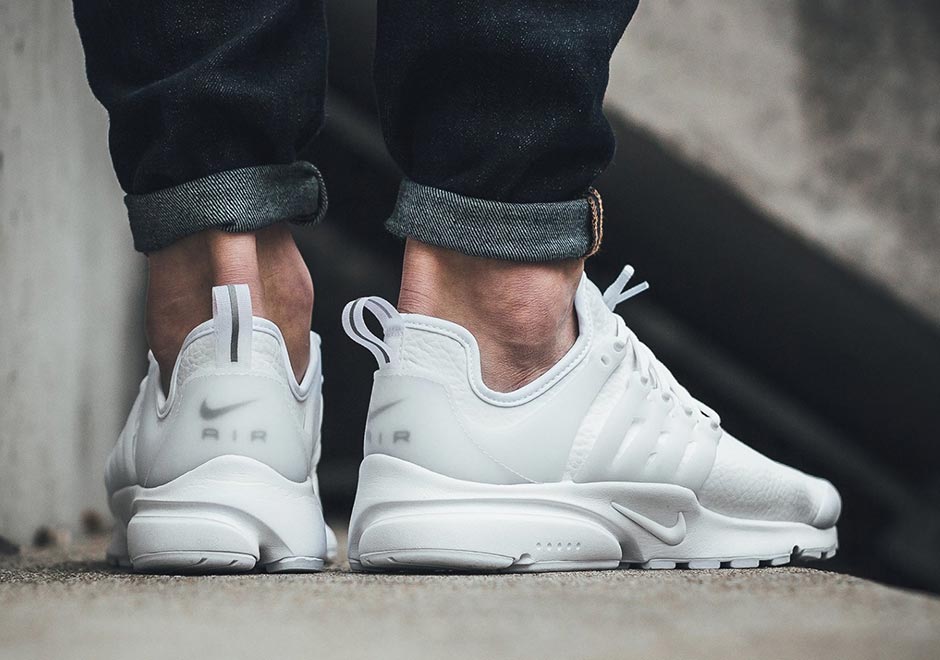 Nike Wmns Air Presto Triple White Leather 1