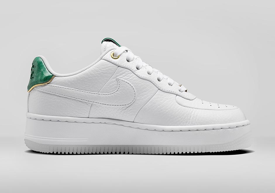 Nike Womens Air Force 1 Upstep Jade 4