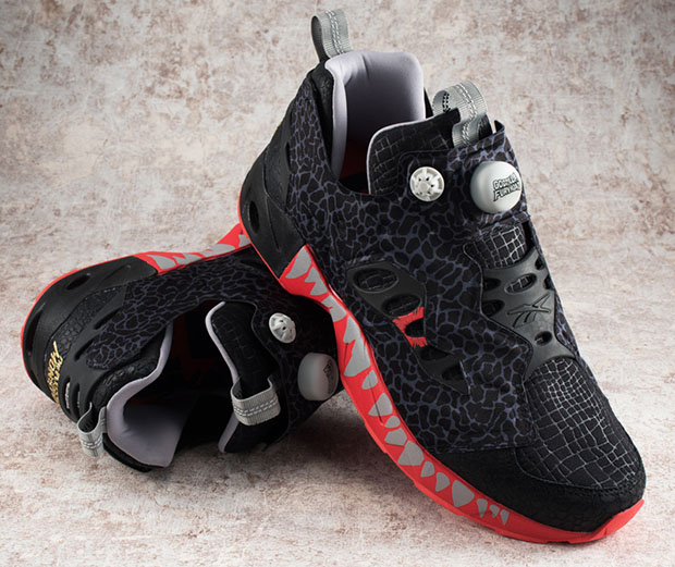 Reebok Instapump Fury Road Godzilla Black Red Bd5328 5