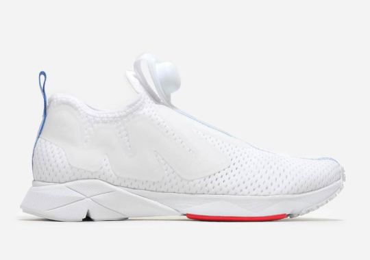 The Reebok Pump Supreme Releases In A Jacquard Tape Construction