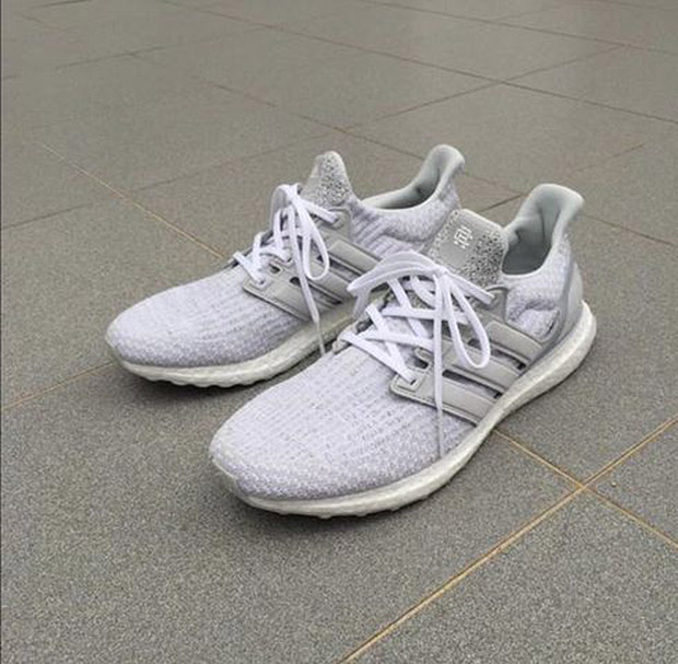 Reigning Champ Adidas Ultra Boost White Grey 2