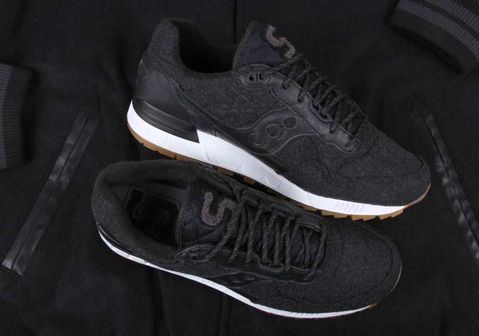 Saucony Shadow 5000 Varsity Jacket Black 1