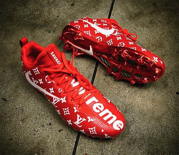 Supreme Louis Vuitton Cleats 1