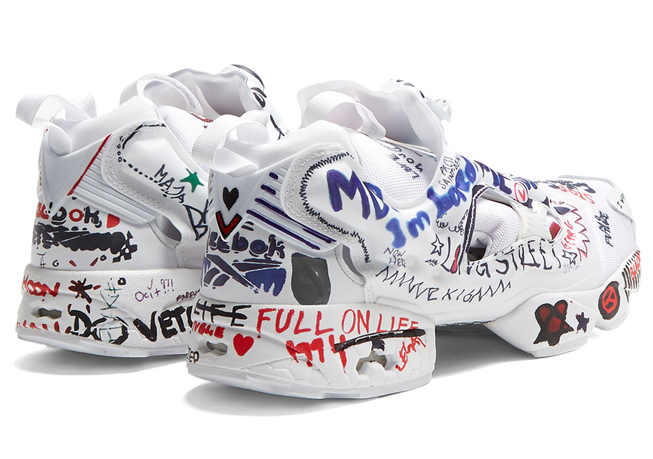 Vetements Reebok Instapump Fury Scribble 4