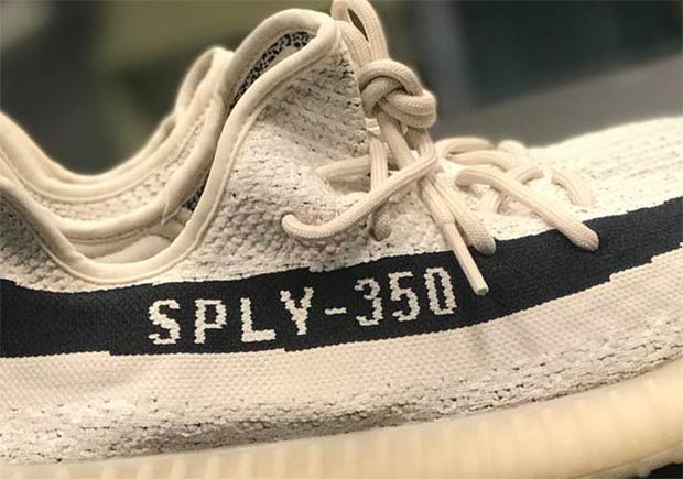 Yeezy Boost 350 V2 White Black Sample