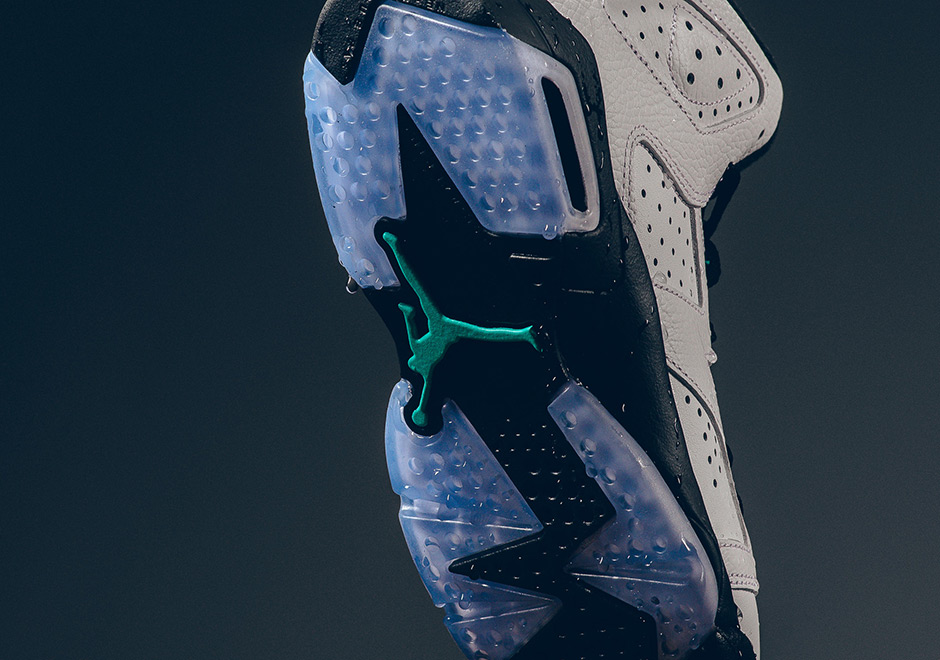 Air Jordan 6 Retro Bg White Hyper Jade Where To Buy 5