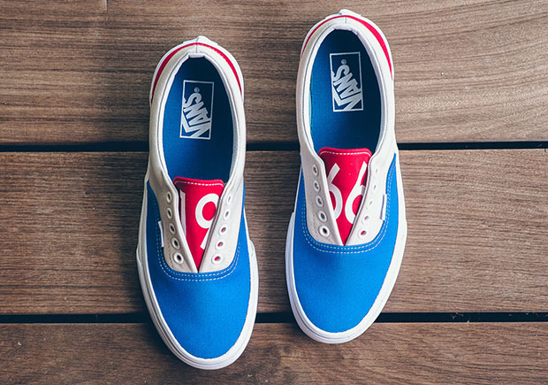 Vans Era 1966 Blue Red White 1