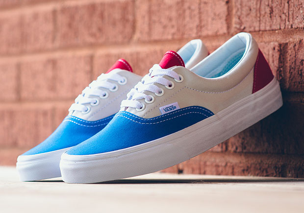 Vans Era 1966 Blue Red White 2