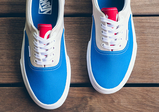 Vans Era 1966 Blue Red White 3