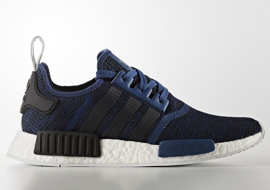 Adidas Nmd R1 March 2017 Blue Black By2775 1